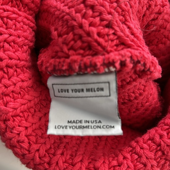 Love Your Melon Pink Beanie - Picture 5 of 6